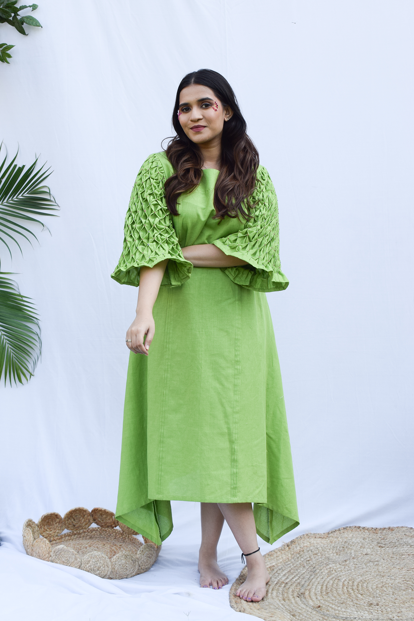Lime Green Summer Dress
