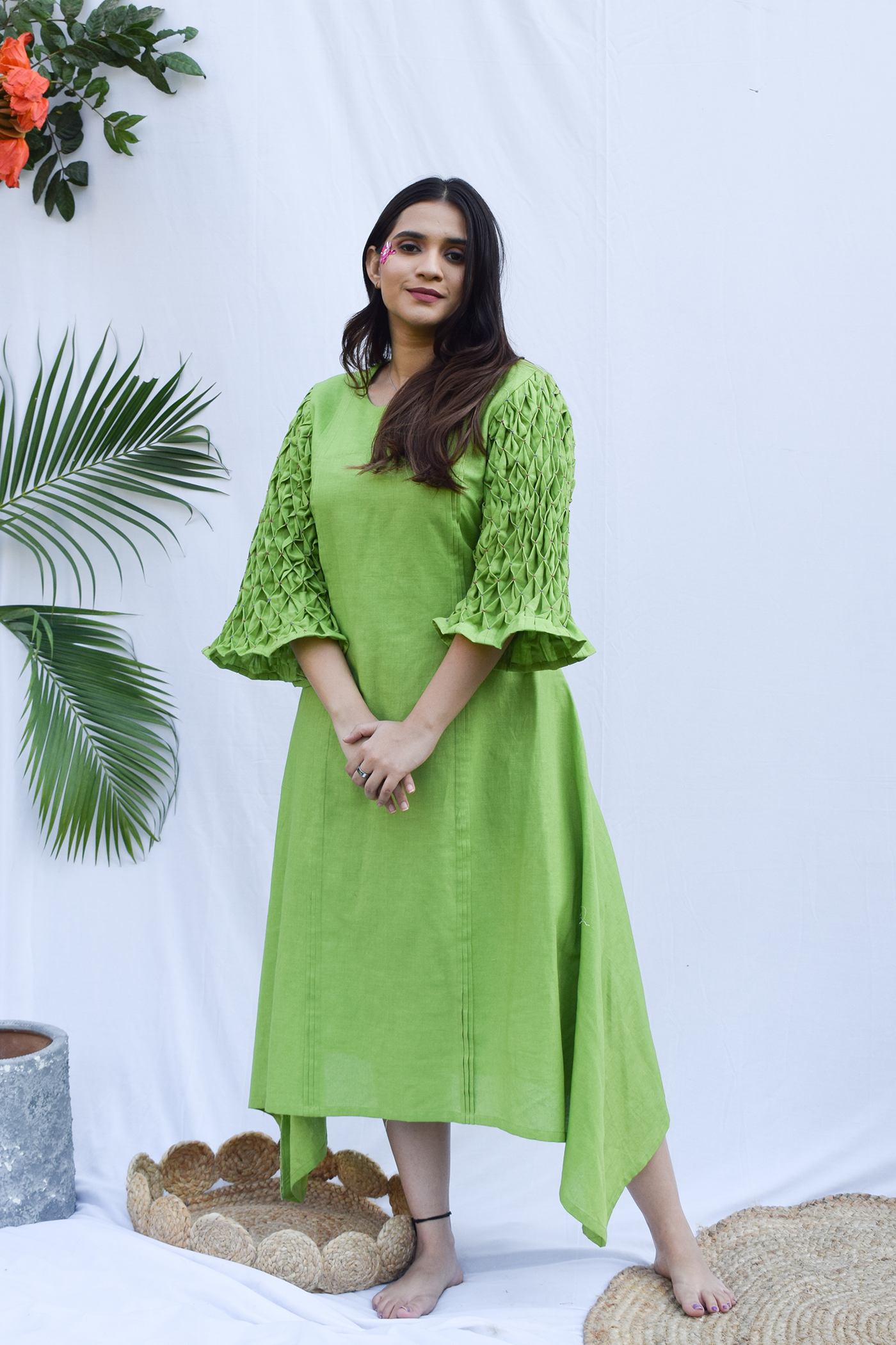 Lime Green Summer Dress