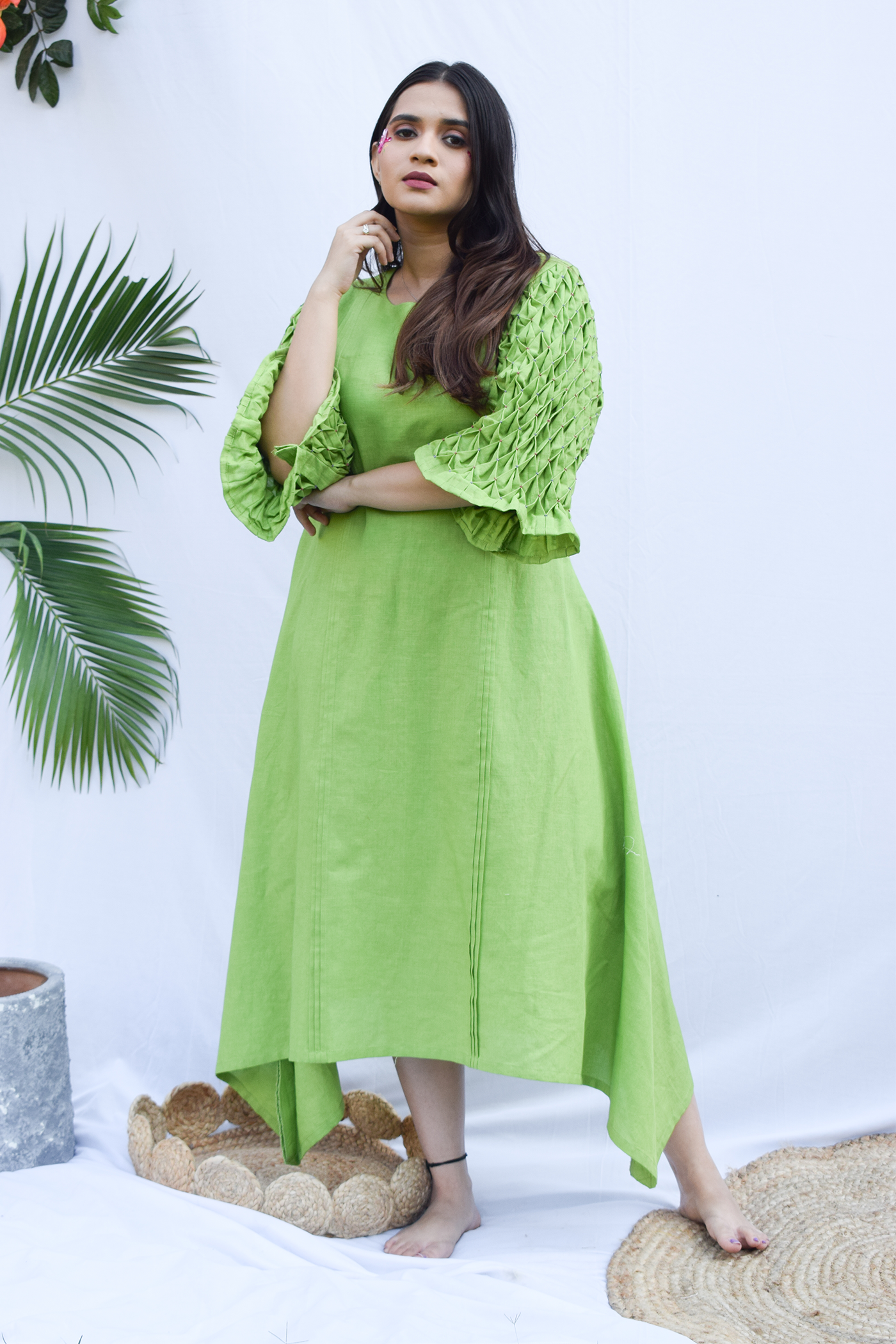 Lime Green Summer Dress