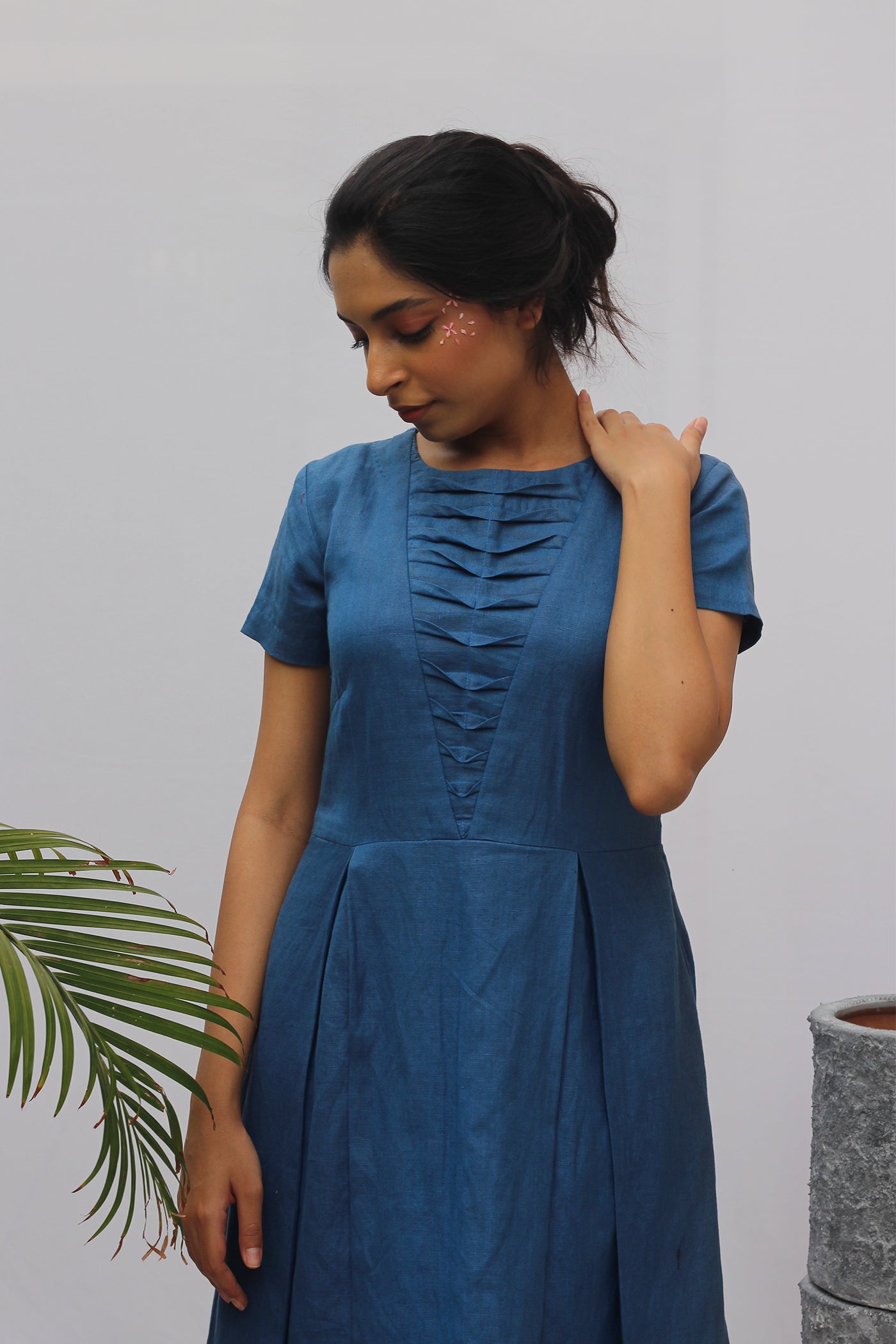Cerulean Blue Summer Dress