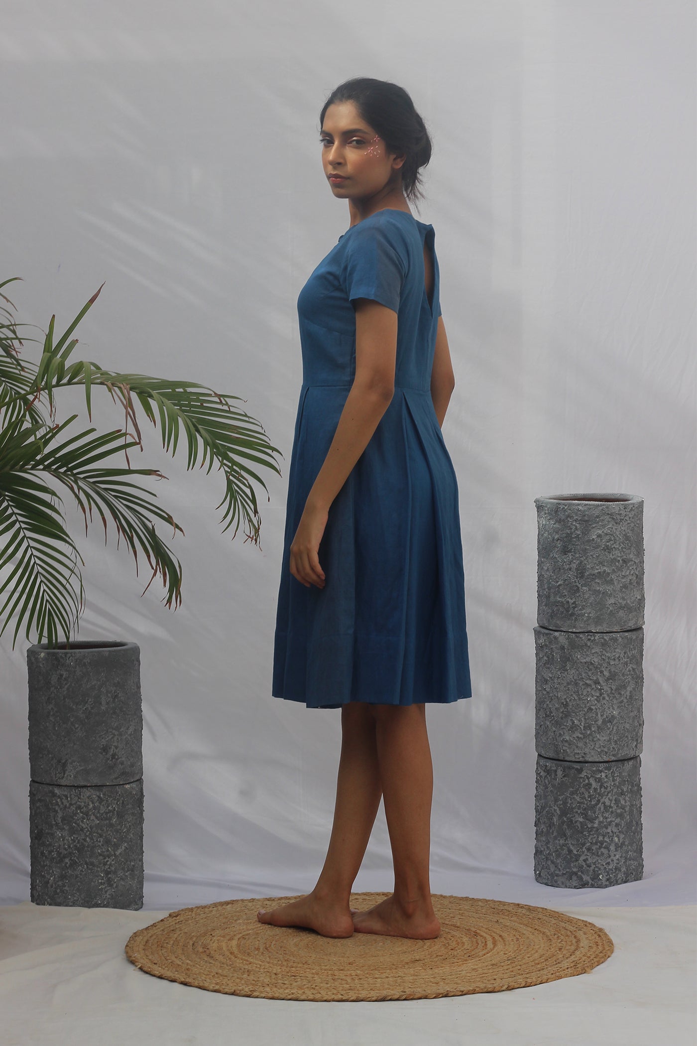 Cerulean Blue Summer Dress