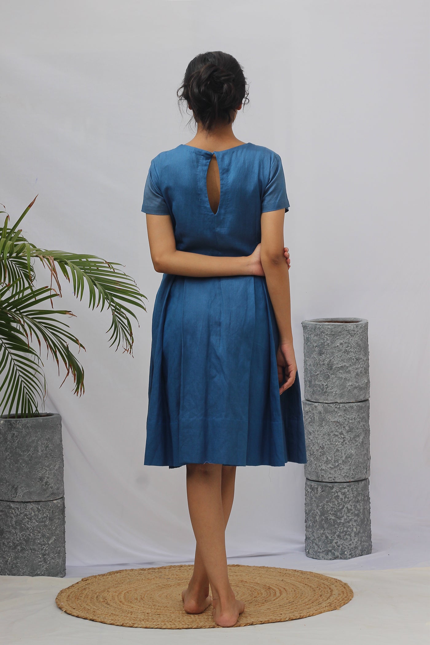 Cerulean Blue Summer Dress