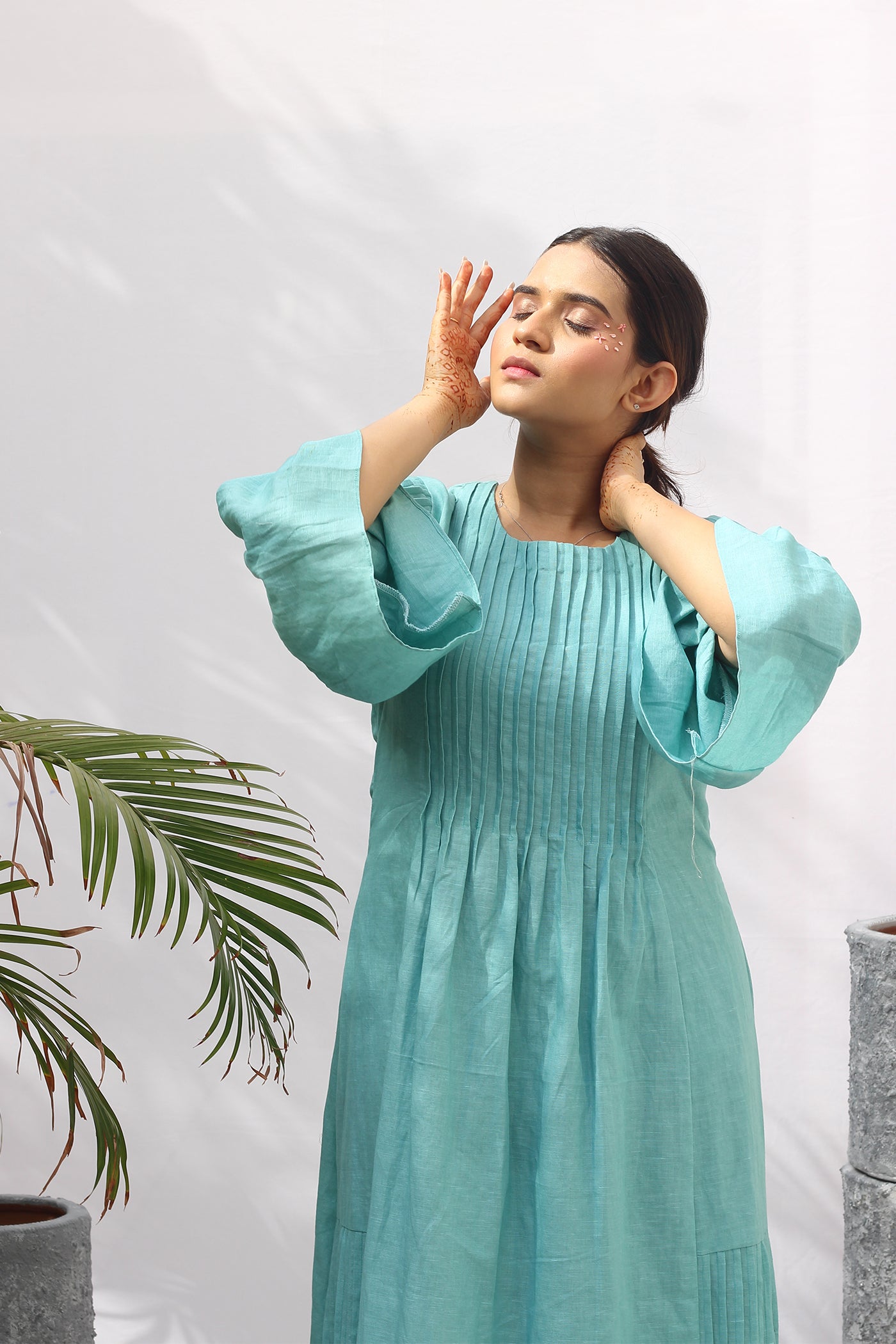 Aqua Marine Summer Dress