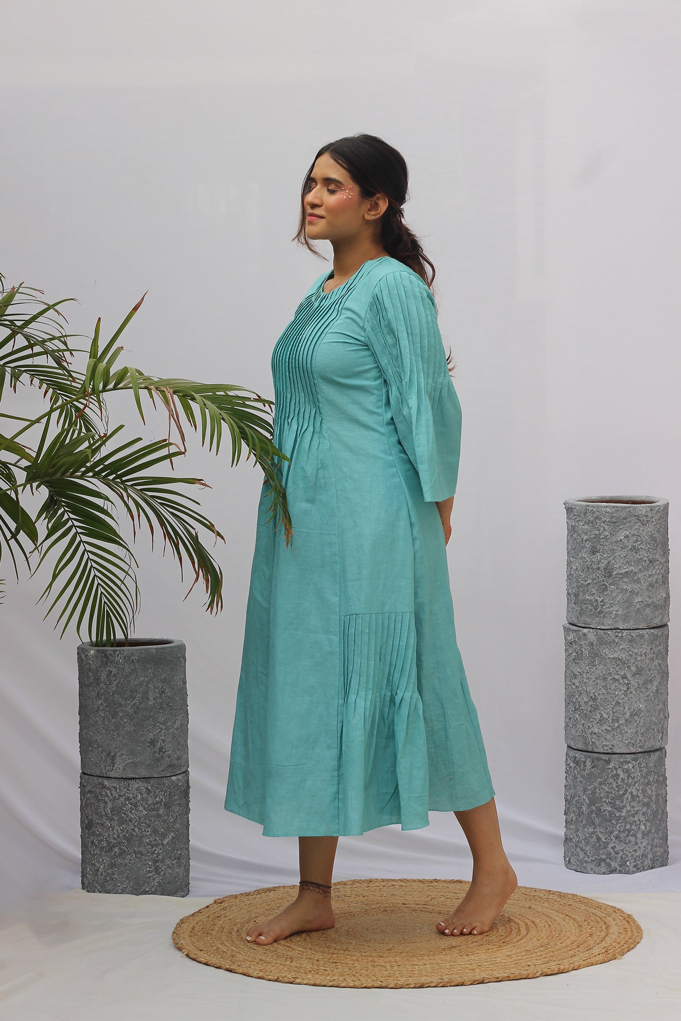Aqua Marine Summer Dress