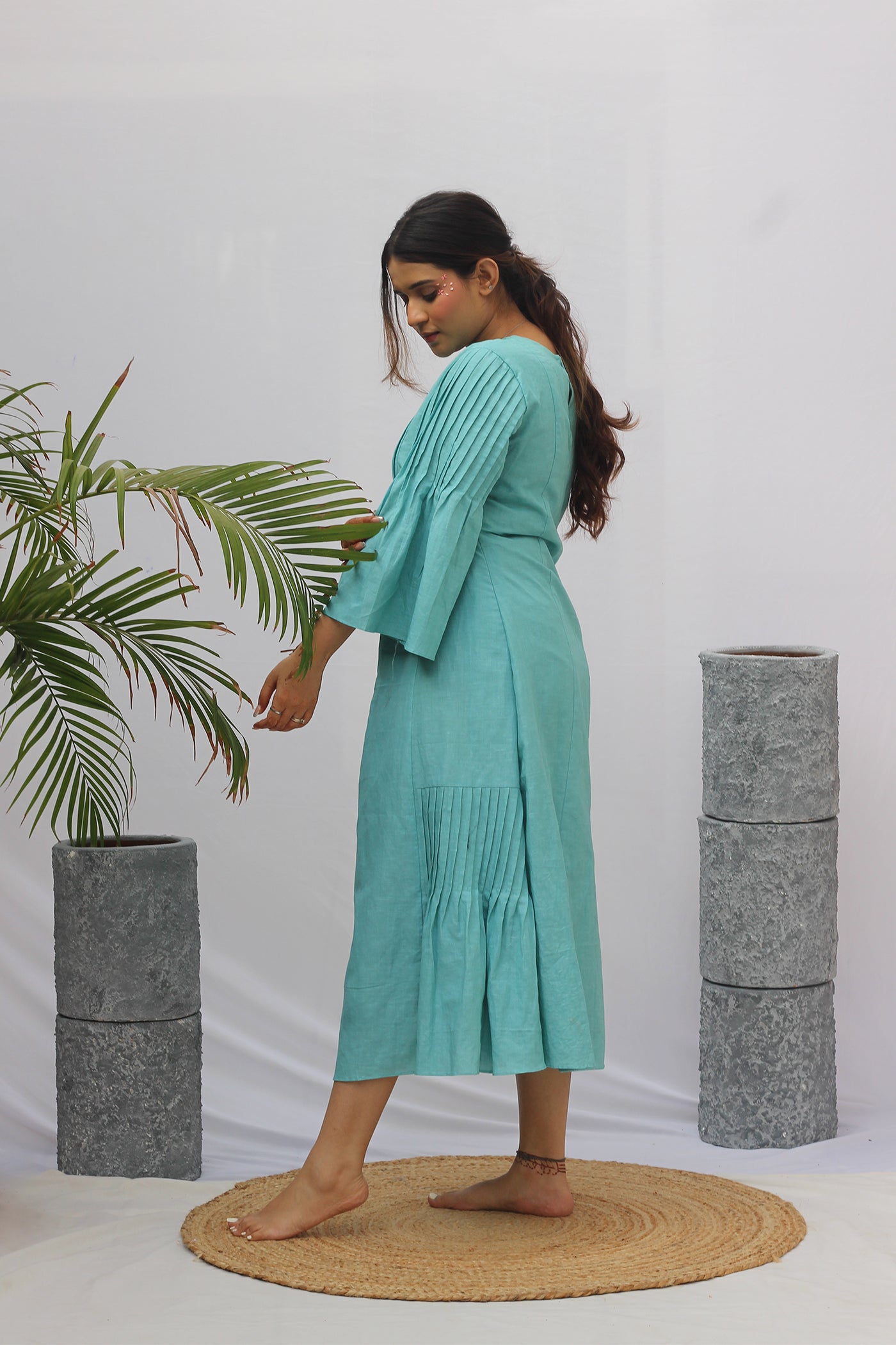 Aqua Marine Summer Dress