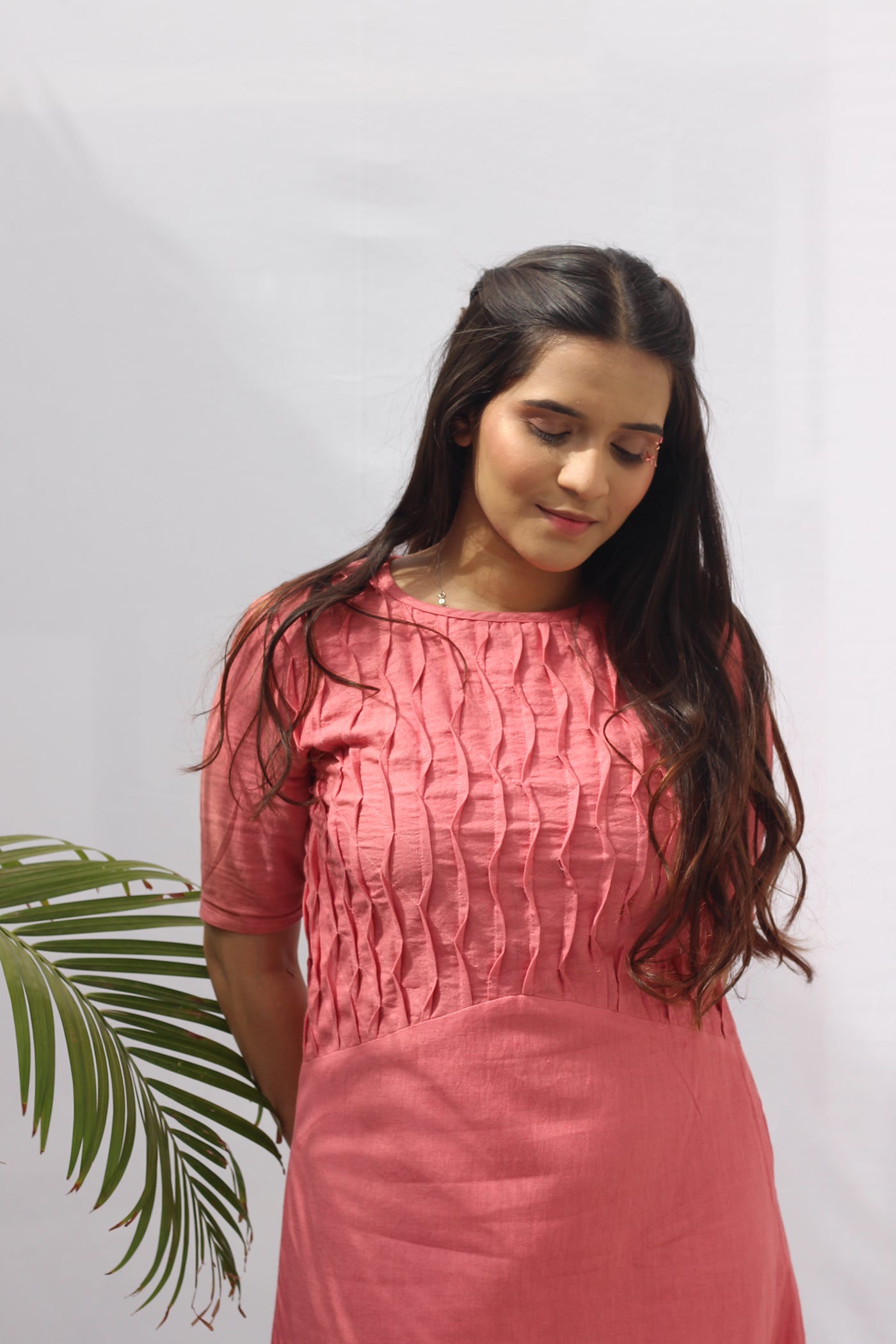 Rose Pink Summer Dress