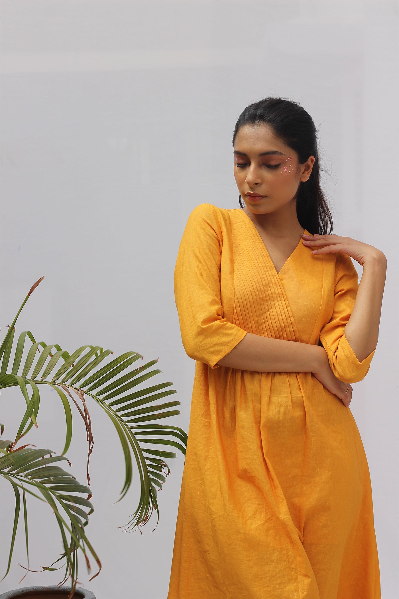 Mustard Summer Dress