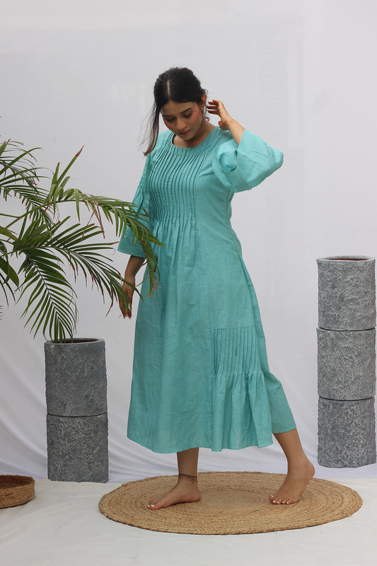 Aqua Marine Summer Dress
