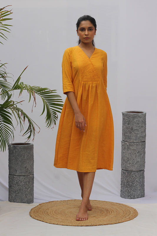 Mustard Summer Dress